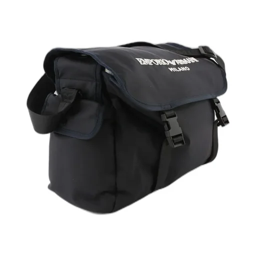 Emporio Armani Kids Logo Embroidered Changing Bag
