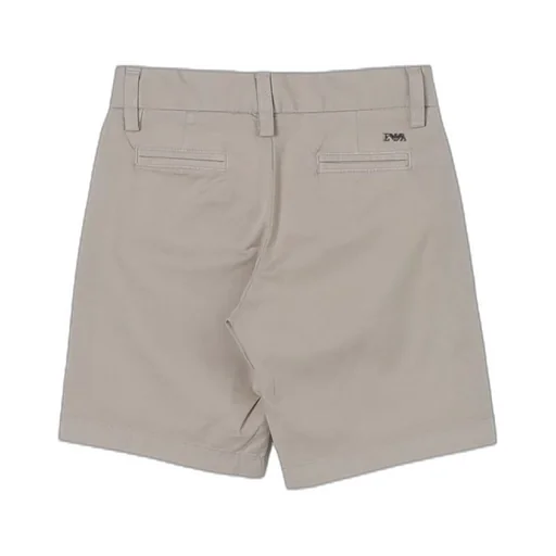 Emporio Armani Kids Logo-Plaque Thigh-Length Shorts