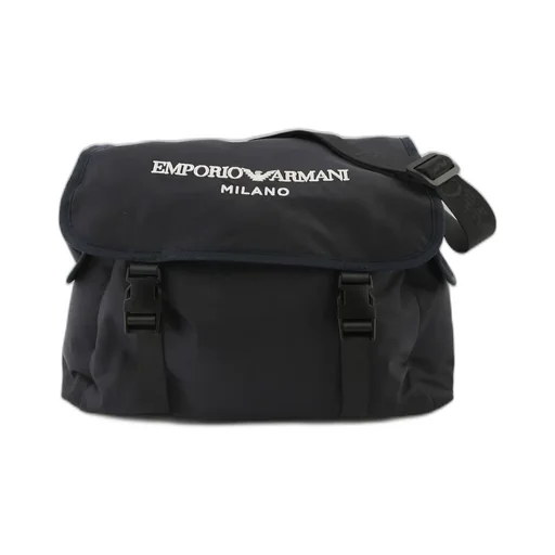 Emporio Armani Kids Logo Embroidered Changing Bag