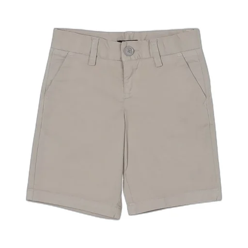 Emporio Armani Kids Logo-Plaque Thigh-Length Shorts