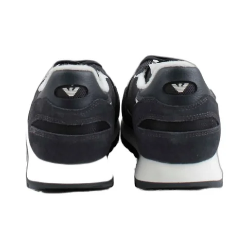 Emporio Armani Kids Logo Patch Sneakers