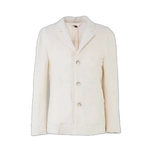 Emporio Armani Kids V-Neck Buttoned Jacket