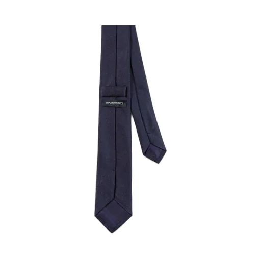Emporio Armani Kids Logo Embroidered Tie