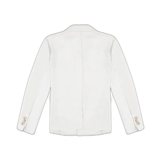 Emporio Armani Kids Button-Fastening Straight Hem Blazer