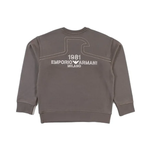 Emporio Armani Logo Embroidered Sweatshirt