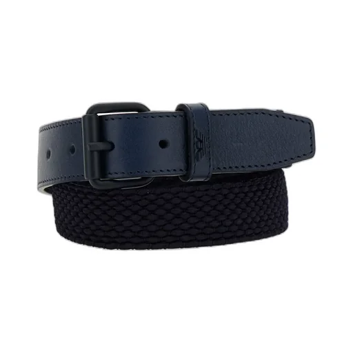 Emporio Armani Kids Twisted Woven Belt