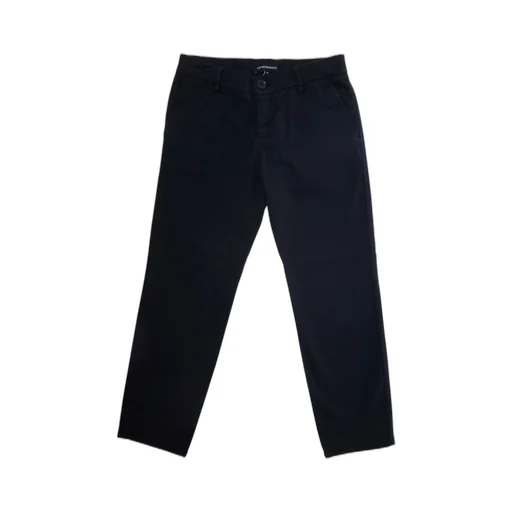 Emporio Armani Kids Slim-Cut Stretched Chino Trousers