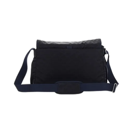 Emporio Armani Kids Monogram Jacquard Foldover-Top Shoulder Bag