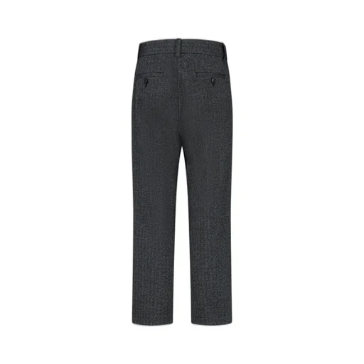 Emporio Armani Kids Slim-Fit Chevron Trousers