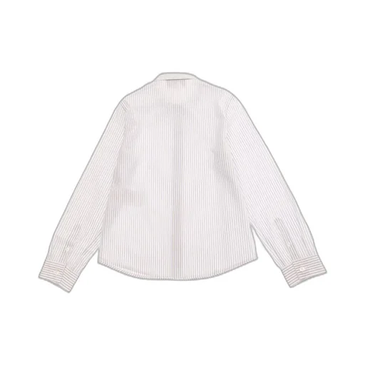 Emporio Armani Kids Striped Buttoned Shirt