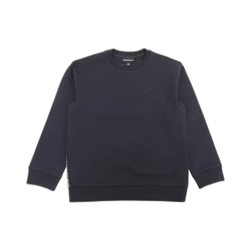 Emporio Armani Kids Logo-Embroidered Crewneck Sweatshirt