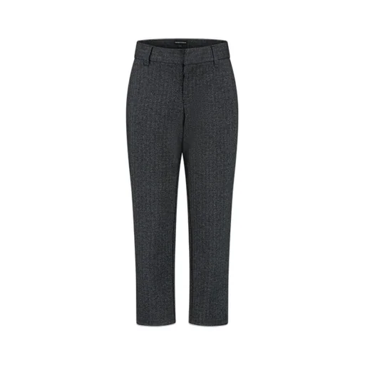 Emporio Armani Kids Slim-Fit Chevron Trousers