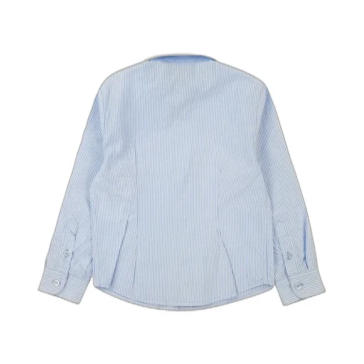 Emporio Armani Kids Striped Curved Hem Shirt