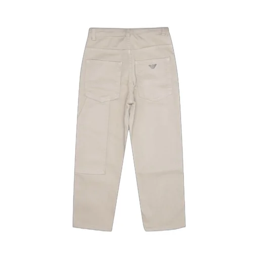 Emporio Armani Kids Straight Leg Trousers