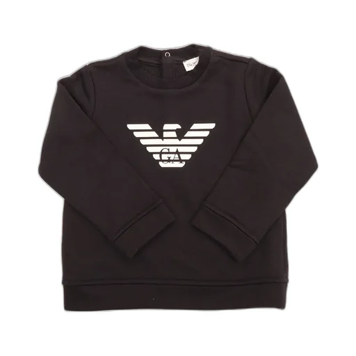 Emporio Armani Kids Logo Printed Crewneck T-Shirt