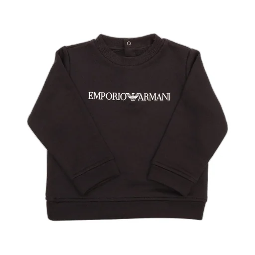 Emporio Armani Kids Logo Printed Crewneck T-Shirt