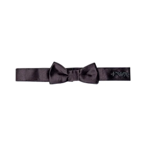 Emporio Armani Kids Bow Detailed Satin Bow Tie