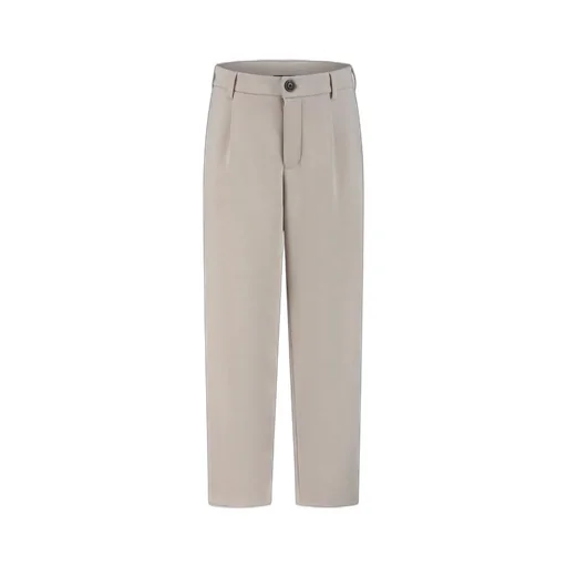 Emporio Armani Kids Pleat Detailed Lgo Embroidered Trousers