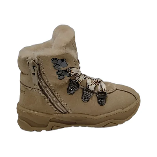Emporio Armani Kids Padded Lace-Up Boots