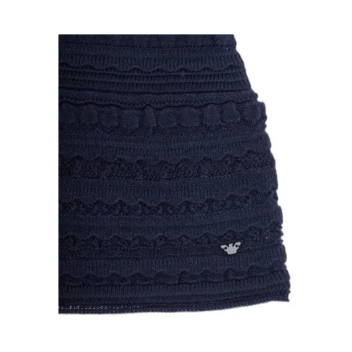 Emporio Armani Kids Micro Ruffles Knit Dress