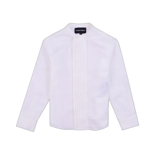 Emporio Armani Kids Box-Pleat Detailed Shirt
