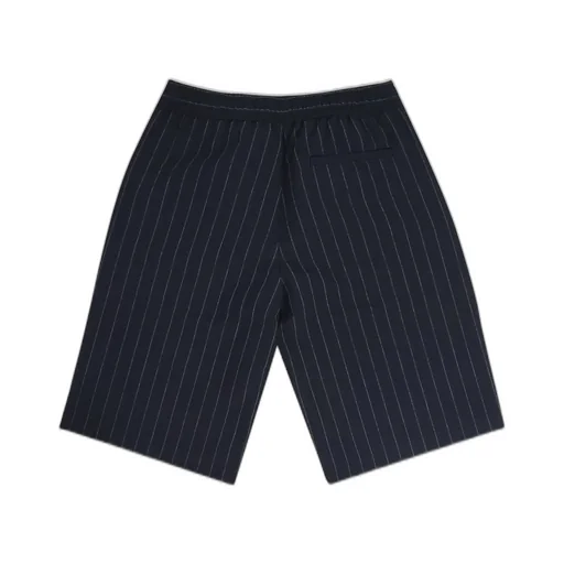 Emporio Armani Kids Striped Drawstring Shorts