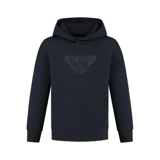 Emporio Armani Kids Drop Shoulder Hoodie