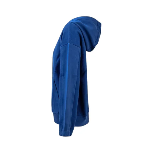 Emporio Armani Kids Straight Hem Drop-Shoulder Hoodie