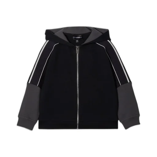 Emporio Armani Kids Zipped Hoodie