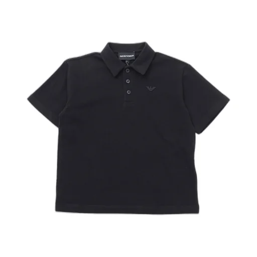Emporio Armani Kids Logo Patch Polo Shirt