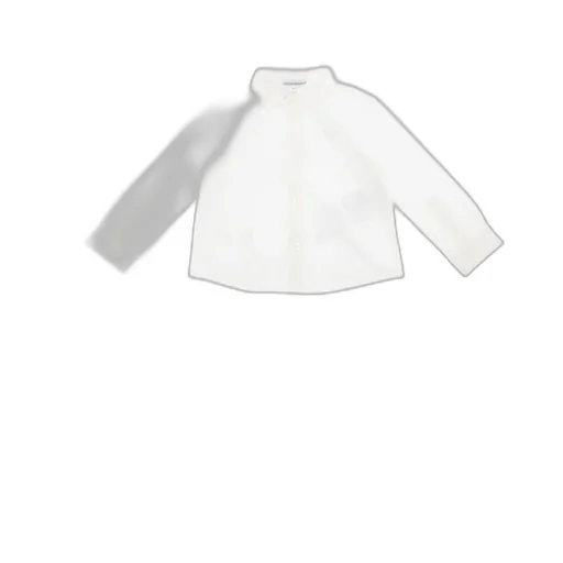 Emporio Armani Kids Logo Embroidered Shirt