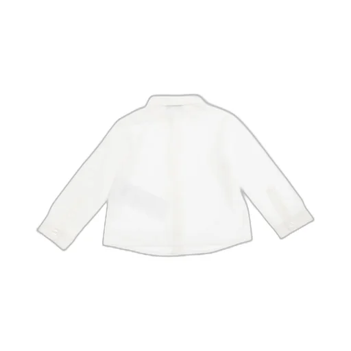 Emporio Armani Kids Logo Embroidered Shirt
