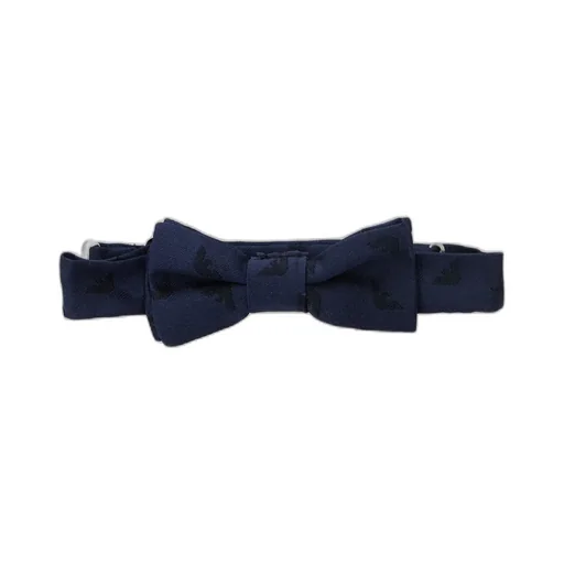 Emporio Armani Kids Logo Jacquard Bow Tie