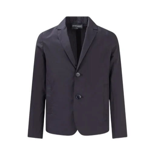 Emporio Armani Kids Single-Breasted Tailored Blazer