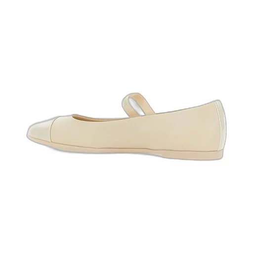 Emporio Armani Kids Logo Strap Ballerina Shoes