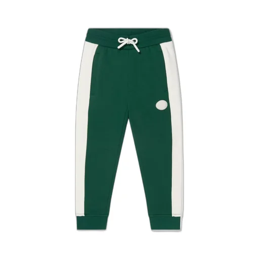 Emporio Armani Kids Drawstring Straight Leg Trousers