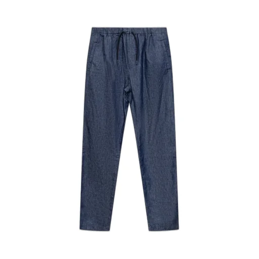 Emporio Armani Kids Logo Plaque Tapered Trousers