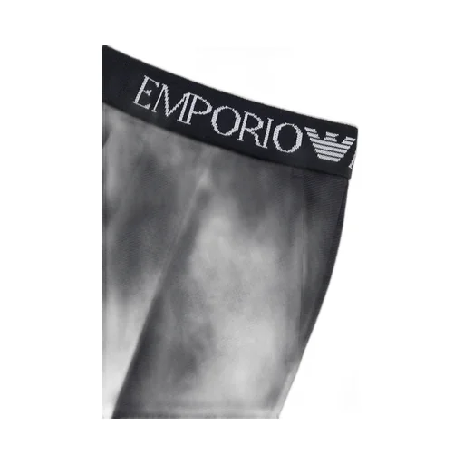 Emporio Armani Kids High Waist Straight Leg Pants