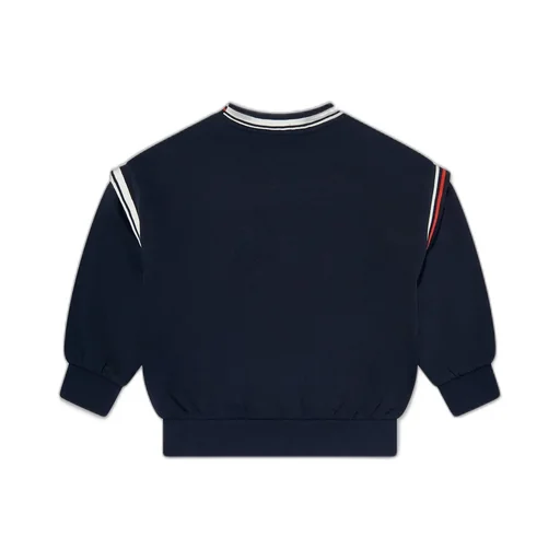 Emporio Armani Kids French Terry Oversized Sweatshirt