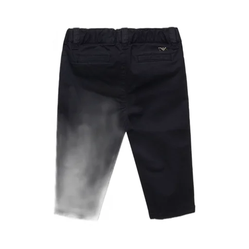 Emporio Armani Kids Eagle Straight Leg Pants