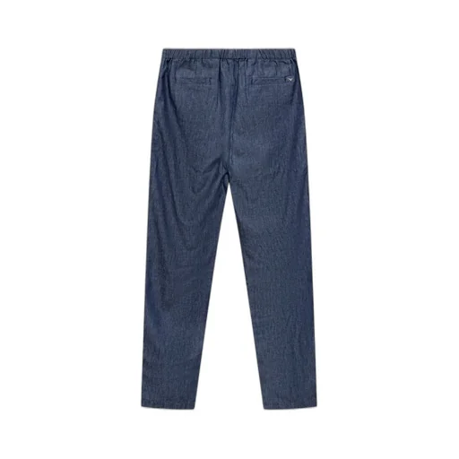 Emporio Armani Kids Logo Plaque Tapered Trousers