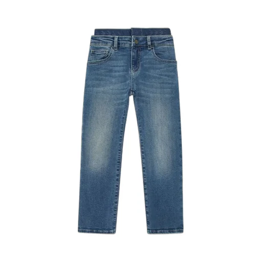Emporio Armani Kids Straight Leg Jeans