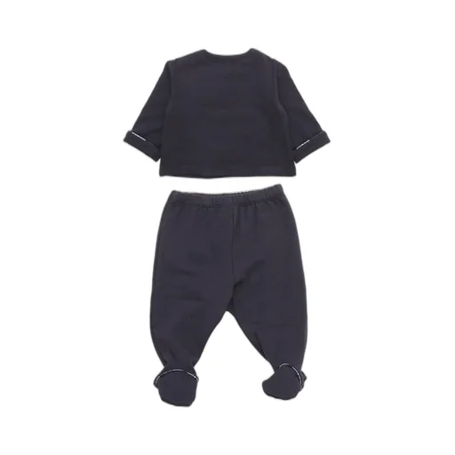 Emporio Armani Kids Crewneck Elastic Waist Tracksuit