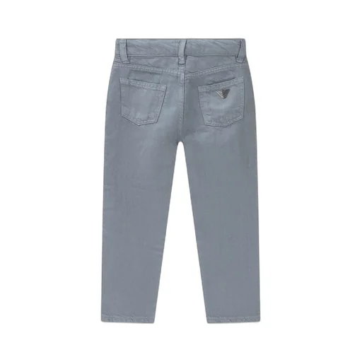 Emporio Armani Kids Straight Leg Denim Jeans