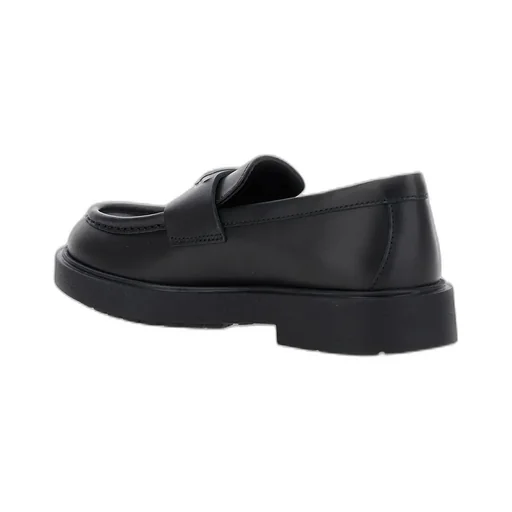 Emporio Armani Kids Logo Plaque Loafers