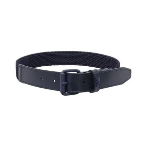 Emporio Armani Kids Logo Plaque Buckle Belt