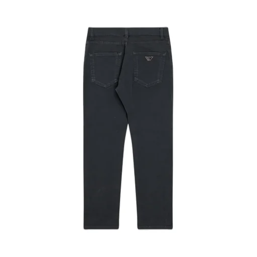 Emporio Armani Kids Logo Plaque Skinny Jeans