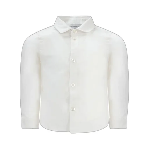 Emporio Armani Kids Buttoned Long-Sleeved Shirt