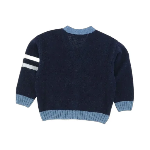 Emporio Armani Kids V-Neck Long-Sleeved Cardigan