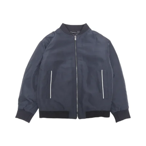 Emporio Armani Kids Zip-Up Straight Hem Jacket